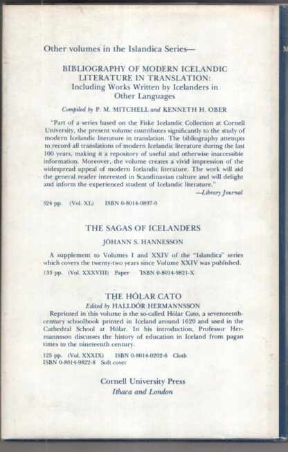 Halldor Hermannsson: v.41 (Islandica):P.M. Mitchell - Image 2