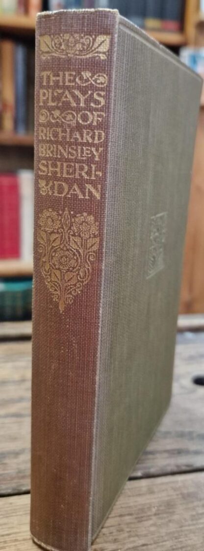 The Plays : Richard Brinsley Sheridan