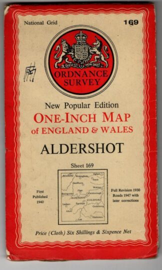 One-Inch Map sheet 169 Aldershot : Ordnance Survey