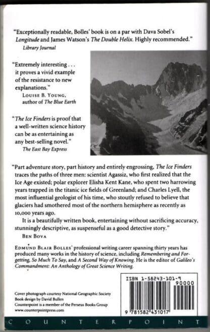 The Ice Finders: How a Poet, a Professor, and a Politician Discovered the Ice Age : Edmund Blair Bolles - Image 2