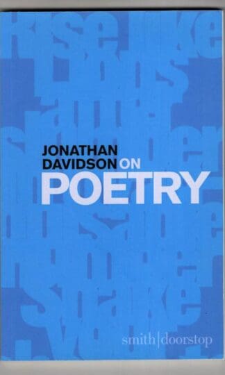 On Poetry: Jonathan Davidson : Jonathan Davidson