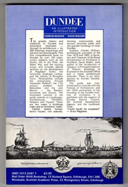 Dundee: An Illustrated Introduction (Rias Landmark Guide Series) : Charles McKean - Image 2