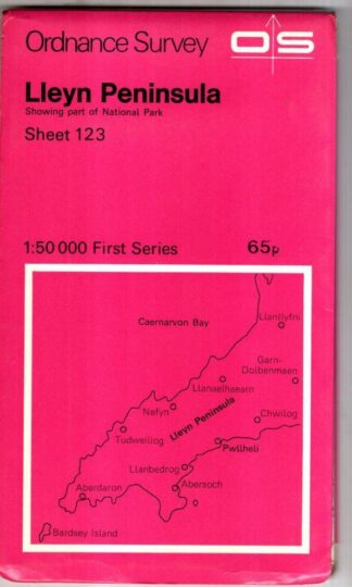 Lluyn Peninsula First Series Sheet 123 : Ordnance Survey
