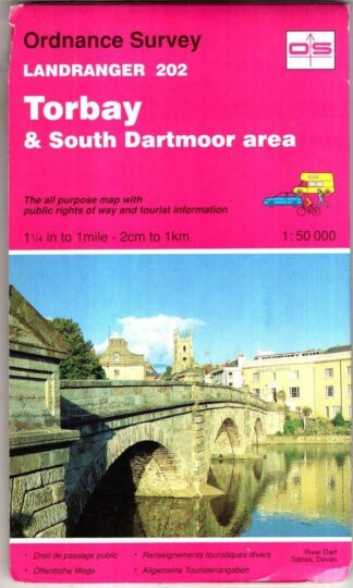 Torbay & South Dartmoor area. Landranger Sheet 202 : Ordnance Survey