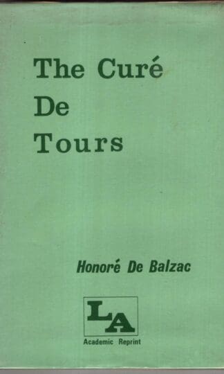 Le Curé de Tours:Honoré de Balzac
