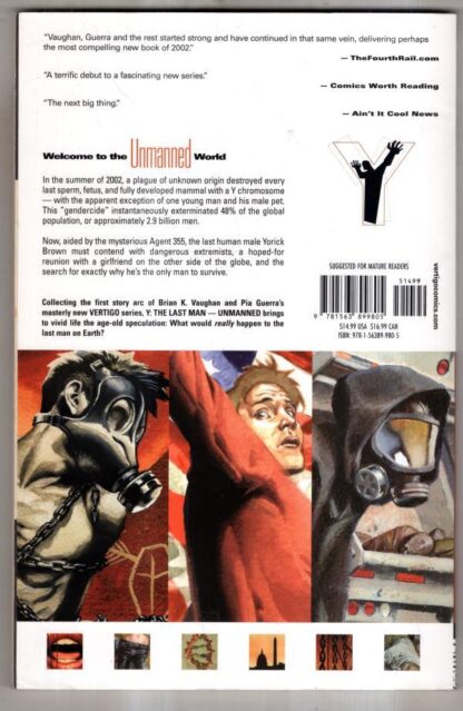 Y The Last Man Vol 01 Unmanned : Brian K. Vaughan - Image 2