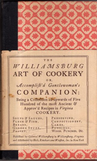 Williamsburg Art of Cookery : Helen Bullock