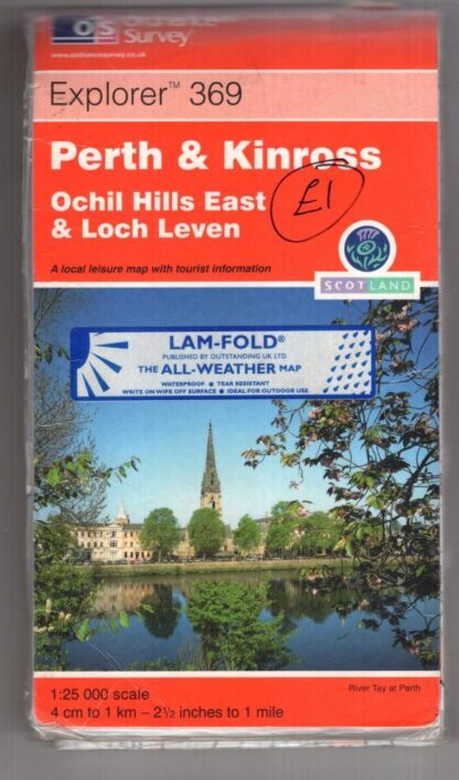 Perth and Kinross: Ochil Hills East and Loch Leven (Explorer 369):Ordnance Survey