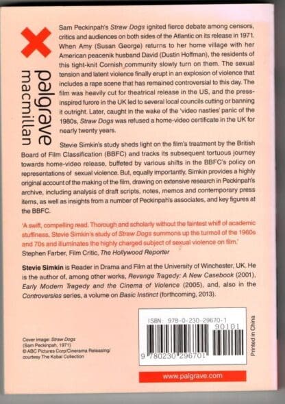 Straw Dogs (Controversies) : Stevie Simkin - Image 2