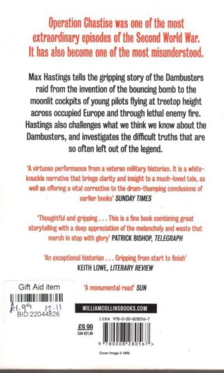 Chastise: The Dambusters : Max Hastings