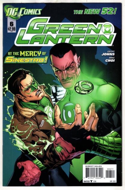 Green Lantern #6 The New 52! 2012:Geoff Johns