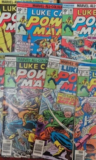Luke Cage Power Man 37-44 1977 : Marvel