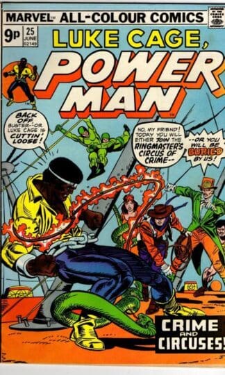 Luke Cage Power Man #25 1975 : Tony Isabella