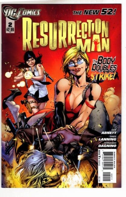 Resurrection Man #2 2011 : Dan Abnett
