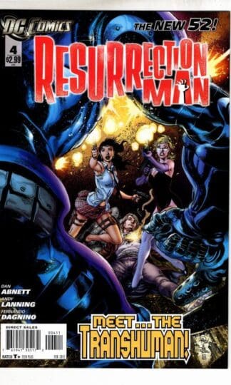 Resurrection Man #4 2012 : Dan Abnett
