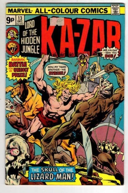 Ka-Zar #13 1975 : Doug Moench