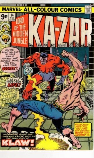 Ka-Zar #14 1976 : Doug Moench