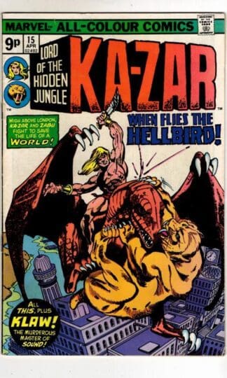Ka-Zar #15 1976 : Doug Moench