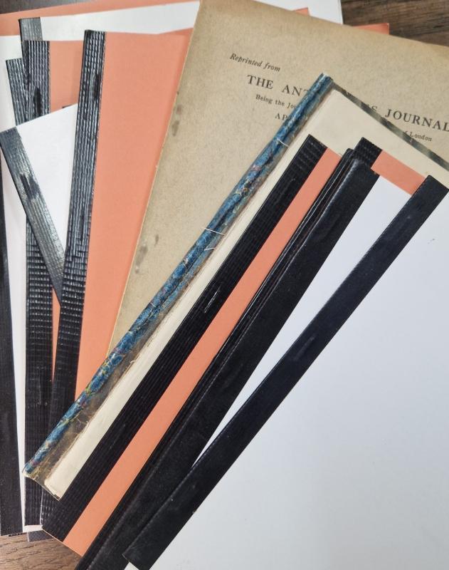 22 reprints and original pamphlets on Roman roads : Various Authors