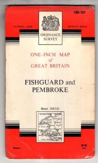 Fishguard and Pembroke Sheet 138/151 78 Seventh Series:Ordnance Survey
