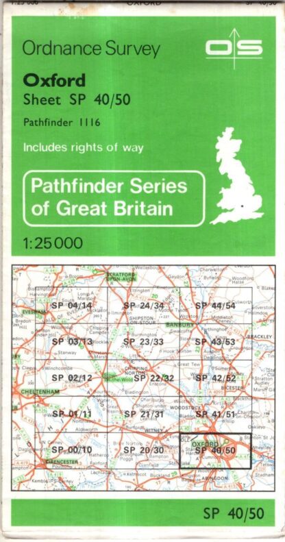 Pathfinder Sp 40/50 Oxford : Ordnance Survey