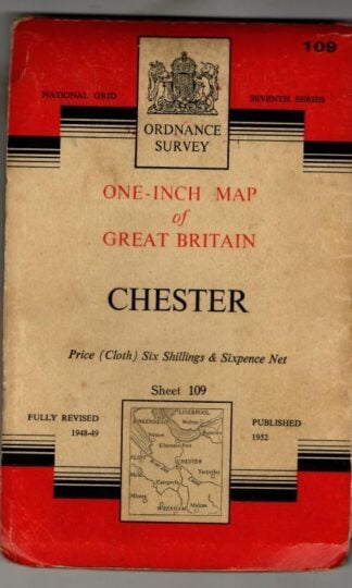 National Grid Seventh Series Sheet 109 Chester : Ordnance Survey