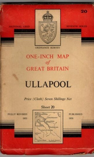 National Grid Seventh Series Sheet 20 Ullapool : Ordnance Survey