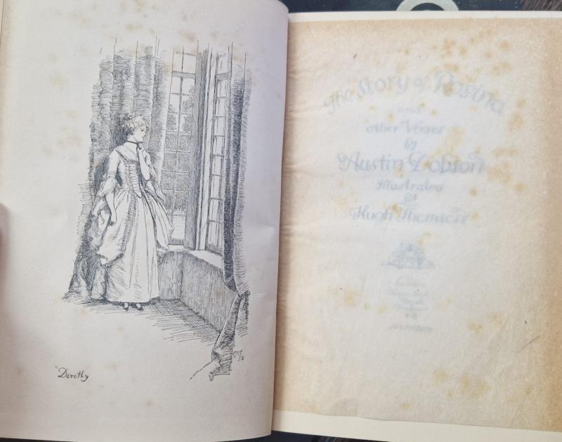 The Story Of Rosina and other verses : Austin Dobson - Image 2