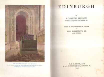 Edinburgh : Rosaline Orme Masson - Image 2