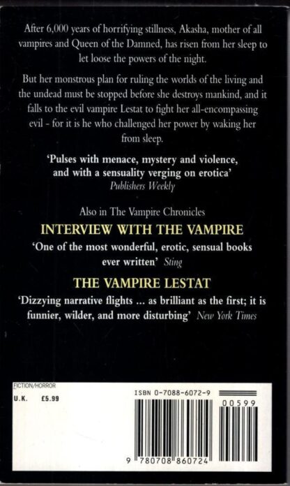 The Queen Of The Damned: Number 3 in series : Anne Rice - Image 2
