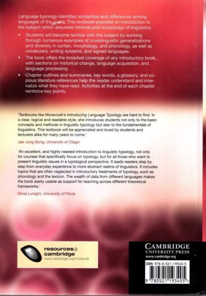 Introducing Language Typology (Cambridge Introductions to Language and Linguistics) : Edith A. Moravcsik - Image 2