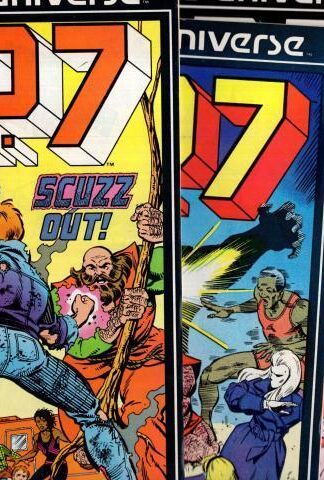 Marvel D.P.7 #1,2,4,6 1986:Mark Gruenwald
