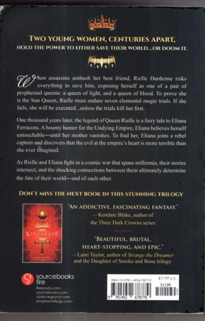 Furyborn: The Empirium Trilogy Book 1 : Claire Legrand - Image 2