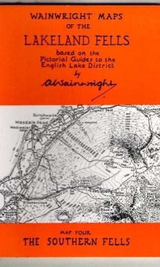 Wainwright Maps of the Lakeland Fells: The Southern Fells Map 4 : Alfred Wainwright