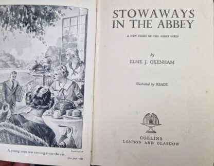 Stowaways in the Abbey : Elsie J. Oxenham - Image 2