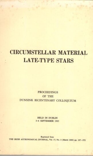 Circumstellar Material Late-Type Stars : Irish Astronomical Society