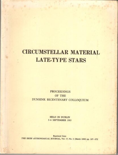 Circumstellar Material Late-Type Stars : Irish Astronomical Society