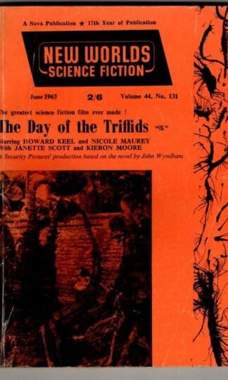 New Worlds Science Fiction June 1963 Day of the Triffids : J. G. Ballard etc