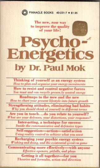 Psycho-Energetics : Dr Paul Mok