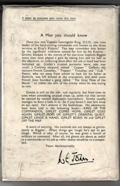 Biggles Delivers the Goods : Captain W. E. Johns - Image 2
