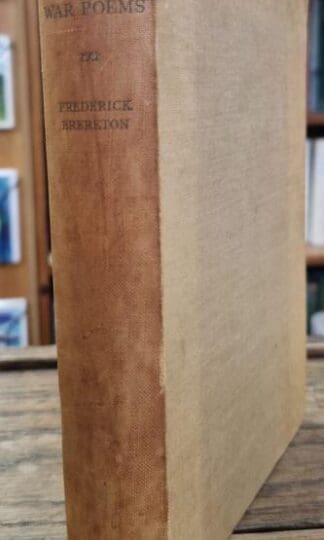An Anthology of War Poems : Frederick Brereton (compiler)