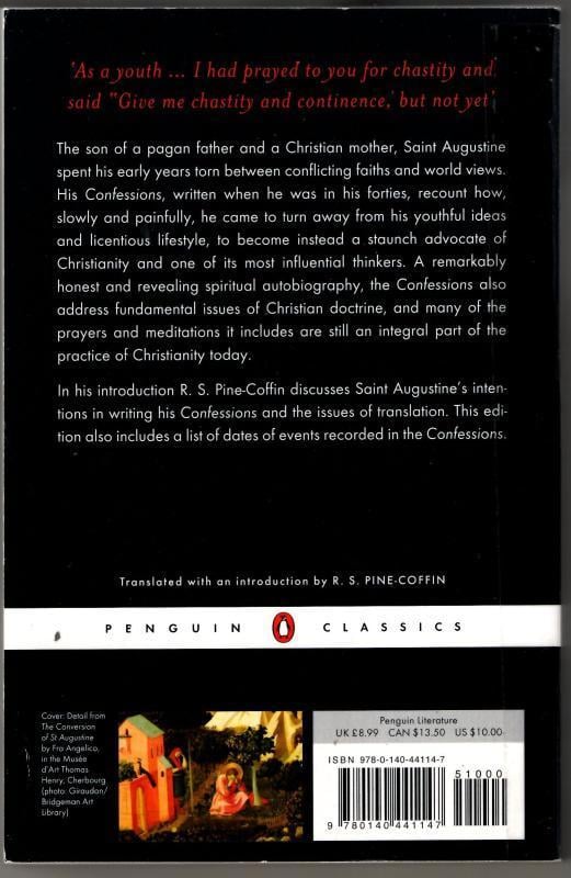 Saint Augustine: Confessions : R.S. Pine-Coffin (ed.) - Image 2