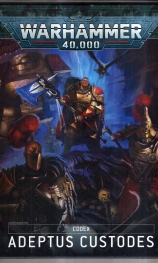 Warhammer 40K: Adeptus Custodes Codex : Games workshop