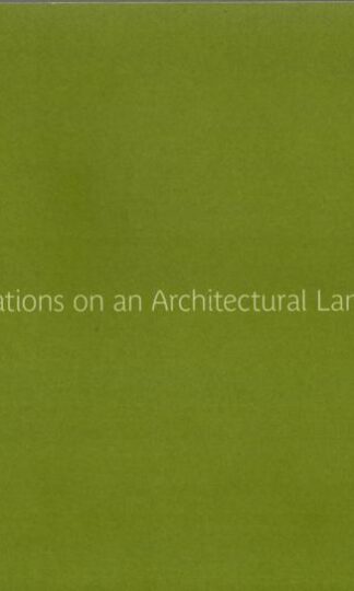 Speculations on an Architectural Language : Robert Mantho and Drew Plunkett (eds.)