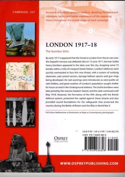 London 1917-18: The bomber blitz : Ian Castle - Image 2
