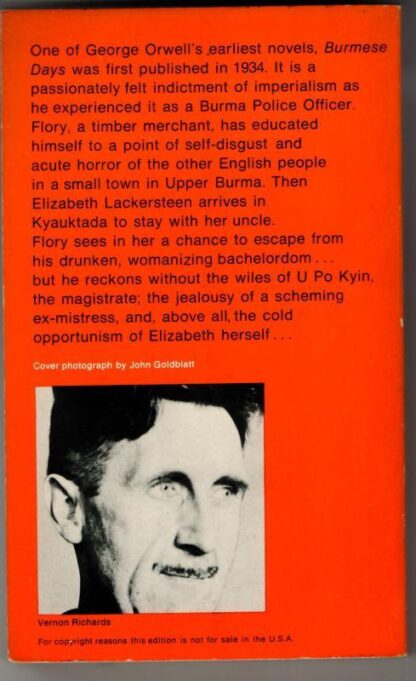 Burmese Days : George Orwell - Image 2