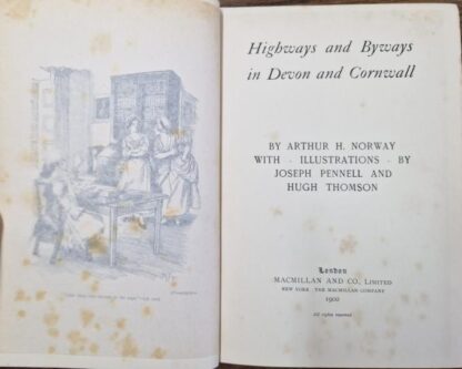 Highways and Byways in Devon and Cornwall : Arthur H. Norway - Image 2