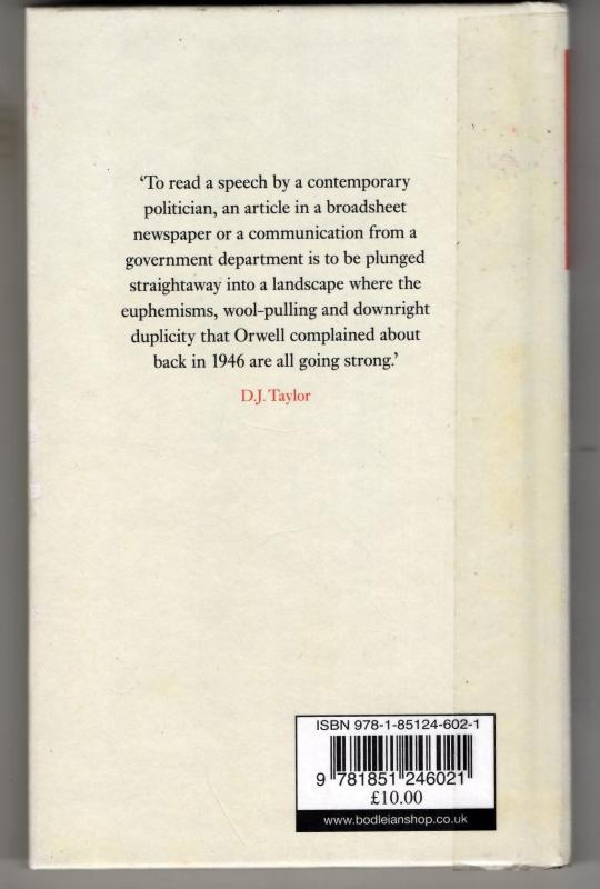 Politics and the English Language : George Orwell - Image 2