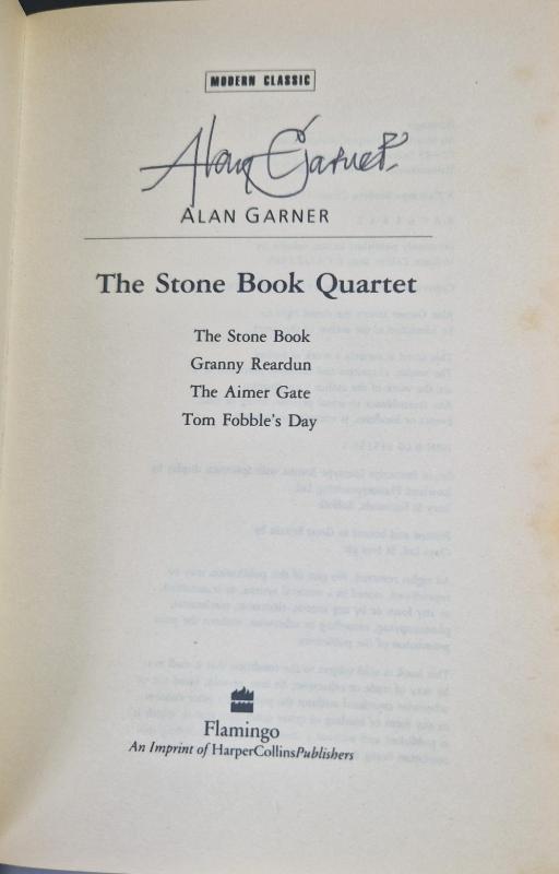 The Stone Book Quartet (Signed) : Alan Garner - Image 2