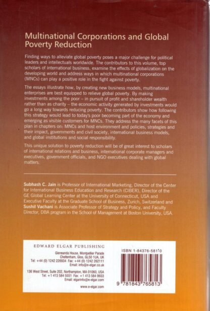 Multinational Corporations and Global Poverty Reduction:Sushil Vachani (Editor) - Image 2